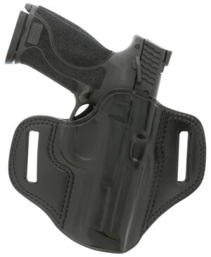 Galco CM212B Combat Master OWB Holster for 1911 - Black Leather