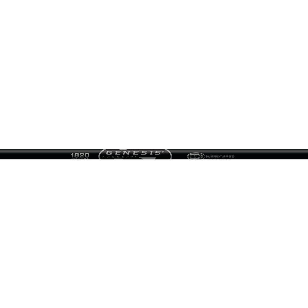 Easton Genesis 1820 Target Arrows - Black Shafts (1 doz)