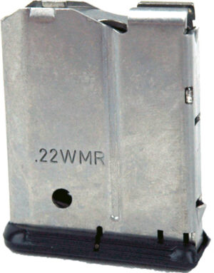 ANSCHUTZ .22WMR Magazine - 4 Round Stainless Steel