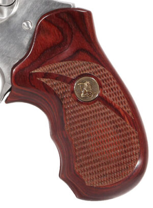 Pachmayr Laminated Wood Grips for Ruger SP101 - Rosewood