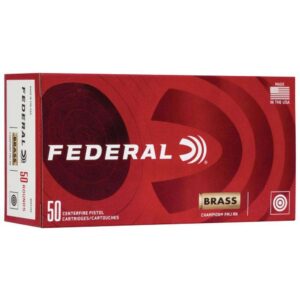 Federal 10mm Auto 180gr FMJ Champion Brass Ammunition