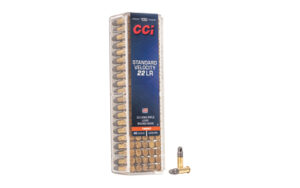 CCI 22LR Standard Velocity Ammunition - 100 Rounds