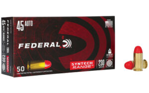 Federal Syntech .45 ACP 230GR Total Synthetic Jacket