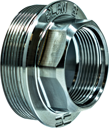 Faxon Plan B to Hub Adapter - Titanium 1.375-24
