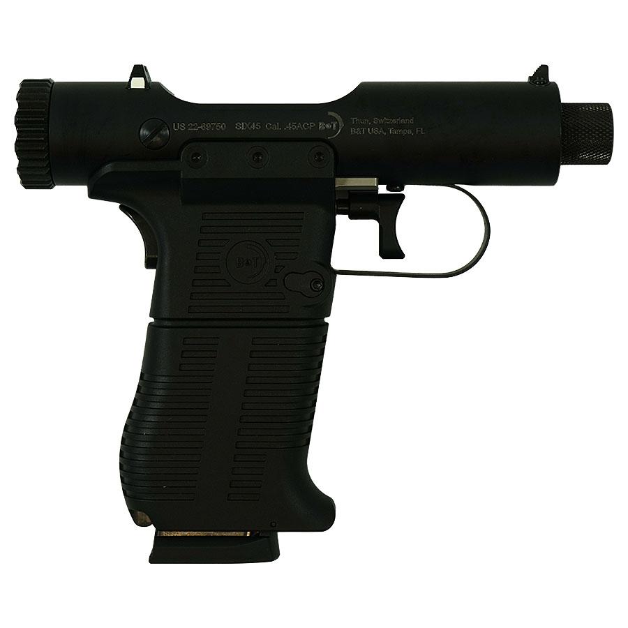 B&T Six45 Bolt Action Handgun .45 ACP - 8rd Magazine