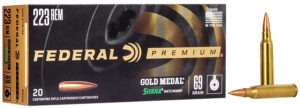 Federal GM338LM 338 Lapua Magnum 250gr BTHP Ammo