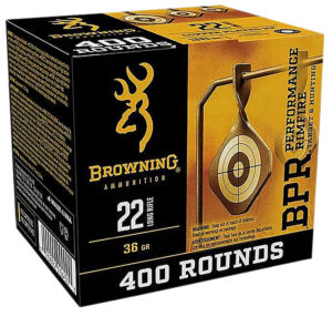 Browning Ammo B194122401 .22LR 36gr Plated Hollow Point