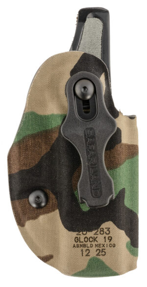 Safariland 20283C991 Species IWB Holster - Woodland Camo for Glock 19