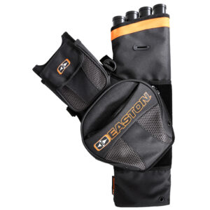 Easton Flipside 4-Tube Hip Quiver - RH/LH Black