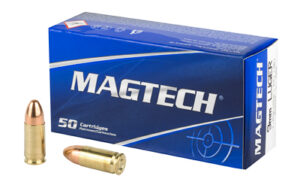 MAGTECH 9MM 115GR FMJ Handgun Ammunition - 50 Rounds