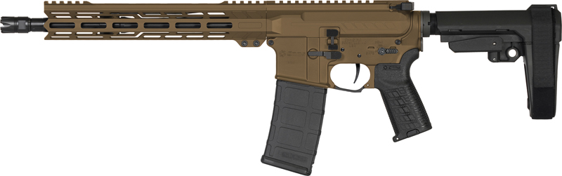 CMMG Banshee MK4 5.56mm Pistol with Rip Brace - Bronze - Image 2