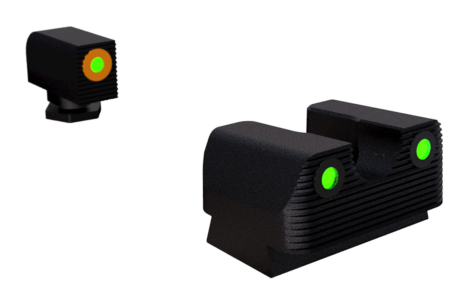 Rival Arms RA2A231G Tritium Night Sights for Glock G42/G43/G48