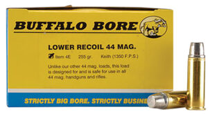 Buffalo Bore 44 Rem Mag 255gr Low Recoil Ammo - 20 Rounds