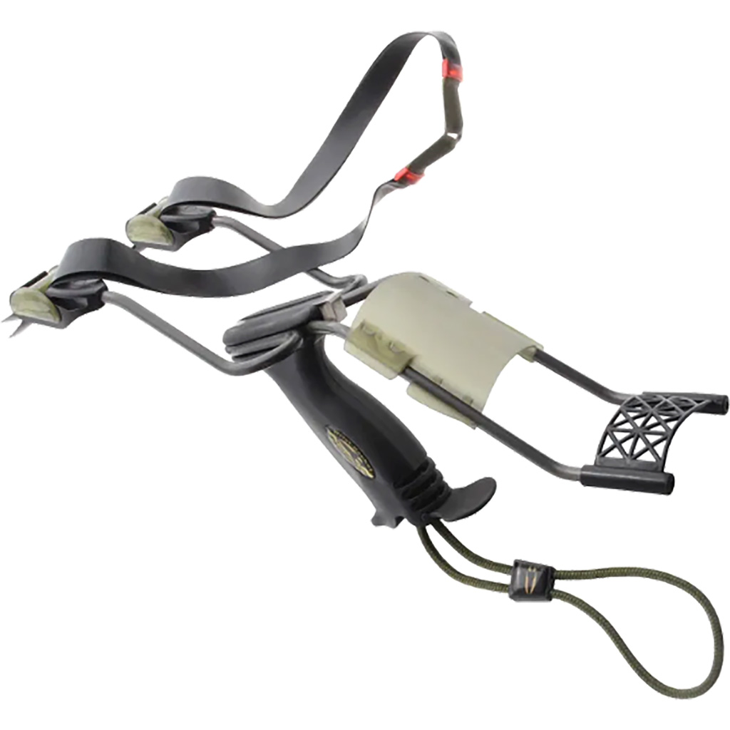 Saunders Falcon X Wristrocket Slingshot with Case