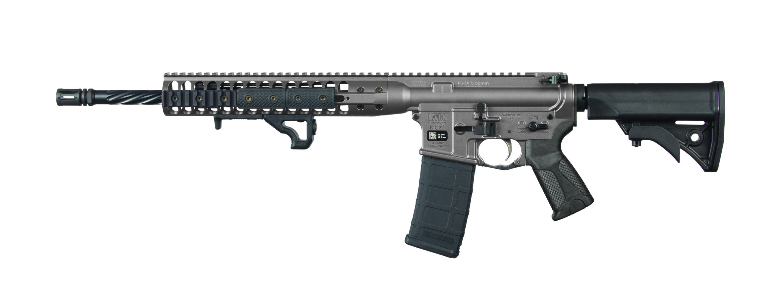 LWRC DI 5.56MM AR Rifle with 16.1" Barrel and M-LOK