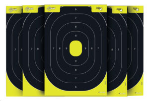 EZ-Aim Splash Reactive IPSC Silhouette Shooting Targets