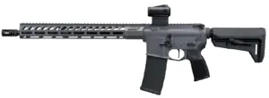 SIG SAUER M400 FORGE 5.56 RIFLE 16.5" BBL, CONCRETE GRY, ROMEO MSR G2, TELESTOCK 1-30RD MAG