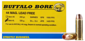 Buffalo Bore .44 Magnum 225gr Lead Free Ammunition