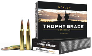 Nosler Trophy Grade .25-06 Rem 100gr Partition Ammo