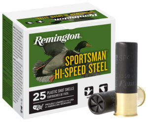 Remington 12 Gauge Hi-Speed Steel Shotgun Shells - 25 Pack