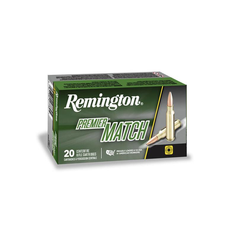 Remington Premier Match .223 Rem Rifle Ammunition - 52gr OTM