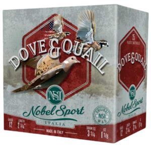 Nobel Sport Dove & Quail 12 Gauge Shotshells - 25ct