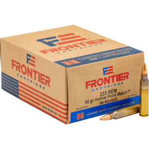 Hornady Frontier .223 Rem 55 gr HP Rifle Ammo - 150 Rounds