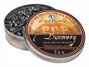 Benjamin Discovery .22 Caliber 14.3 Grain Hollow Point Pellets - 500 Pack