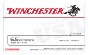 Winchester USA 6.5 Creedmoor 125gr JHP Ammunition
