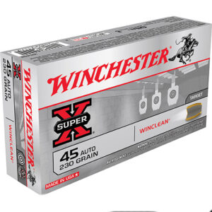 Winchester WinClean .45 ACP 230 Grain Handgun Ammunition