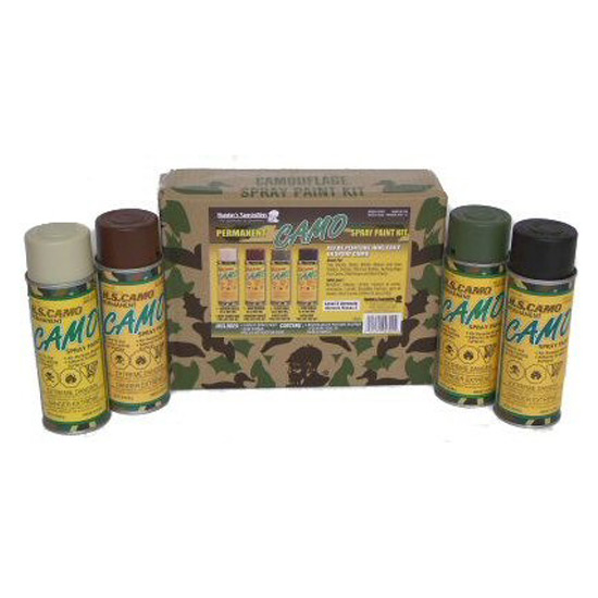 HSP Camo Spray Paint Kit - 4 Color Set