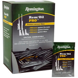 Remington Rem Oil PRO3 Premium 100 Ct Gun Cleaning Wipes
