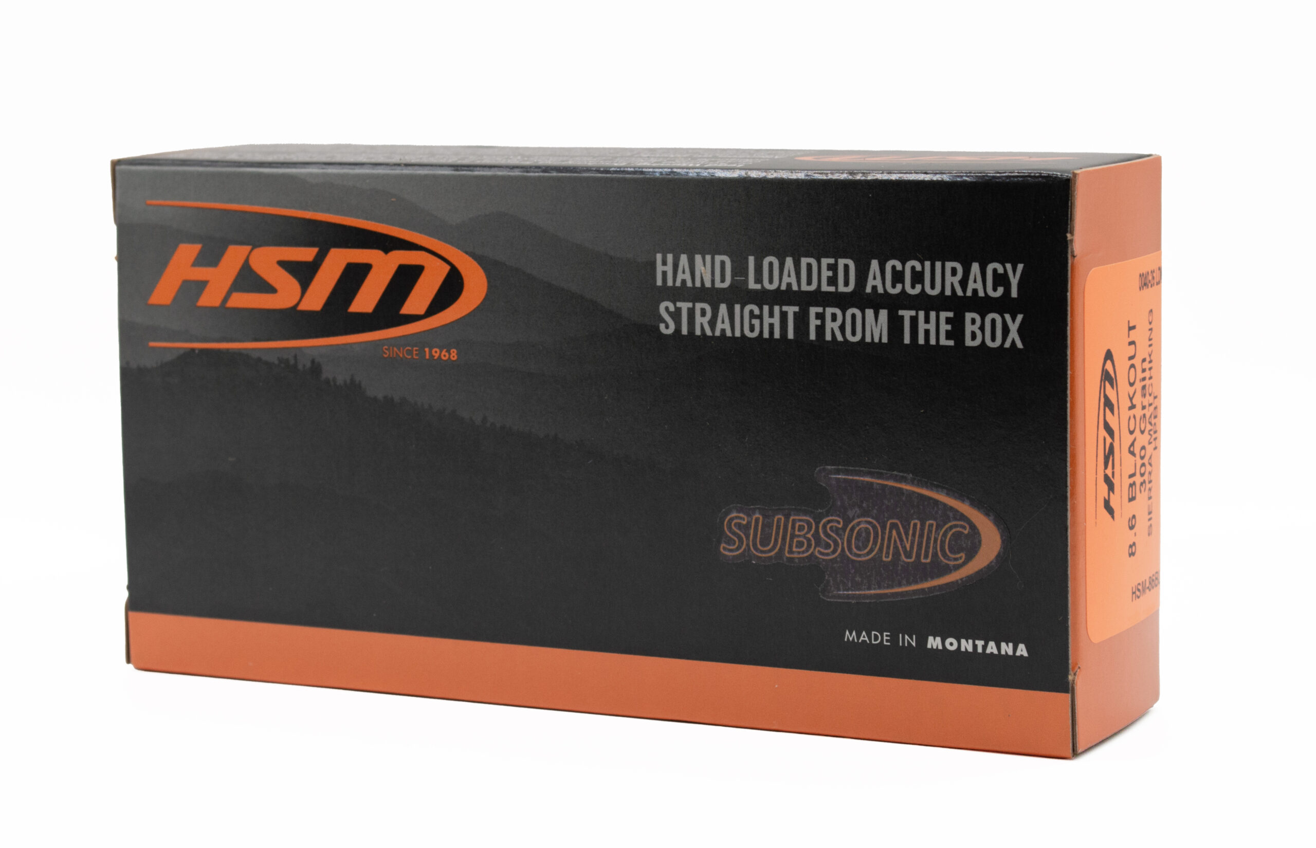 HSM Subsonic 8.6 Blackout 300gr HPBT Ammunition - 20 Rounds