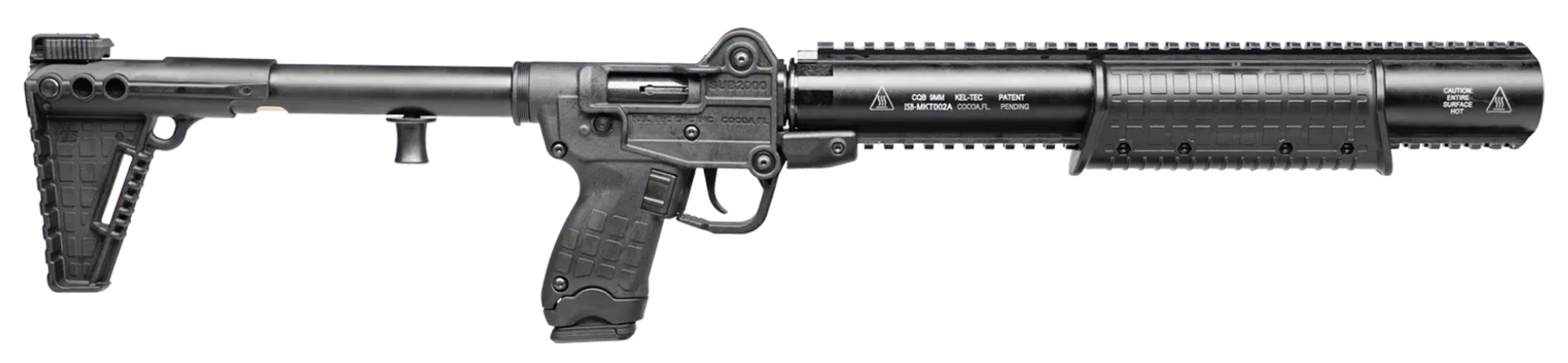 KEL SUB-2000 CQB 9MM Carbine with Integrated Suppressor