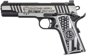 AO 1911 Trump One Edition .45 ACP Pistol – 5" Stainless