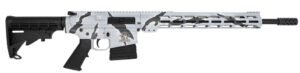 GLFA AR-10 .308WIN 18" Pursuit Snow Camo Rifle