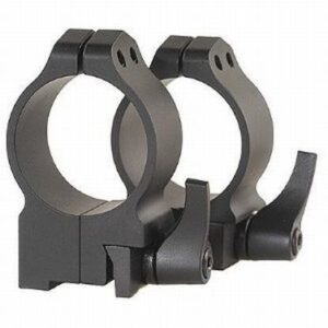 Warne Ruger 30MM QD Scope Rings - Medium Matte Finish