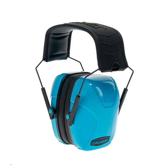 Caldwell Youth Passive Earmuff - Neon Blue Hearing Protection