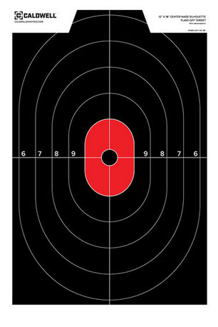Caldwell Silhouette Center Mass Targets 8-Pack