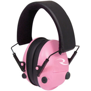 Radians Pink Pro-Amp Electronic Earmuff for Hunting