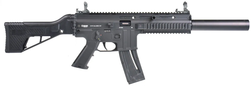 BLG Mauser M-15 .22LR Semi-Auto Rifle with Fake Suppressor