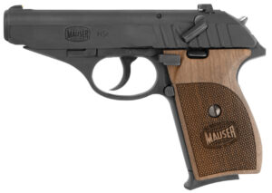 BLG Mauser HSr .22 LR Semi-Auto Handgun with Wood Grips