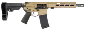 APF 5.56 Pistol 2.0 10.5" FDE MLOK - Premium AR Pistol
