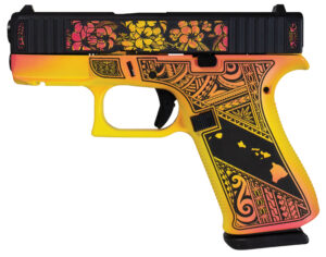 Glock Shark Coast Tactical 43X 9mm Hawaiian Pistol