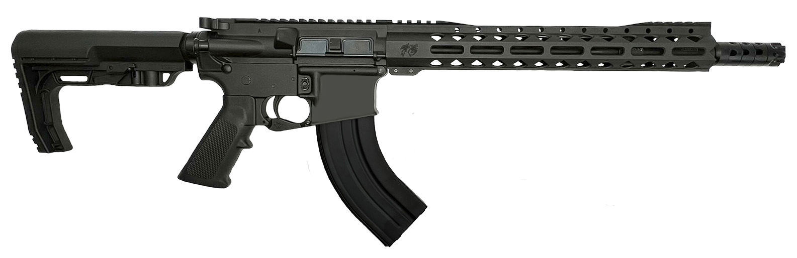 T6 WARRIOR SERIES BASE TCS 7.62X39 16 MLOK BLK