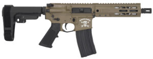 BRIGADE BM-15 5.56 AR Pistol - 7.5 FDE SBA3 MLOK A2