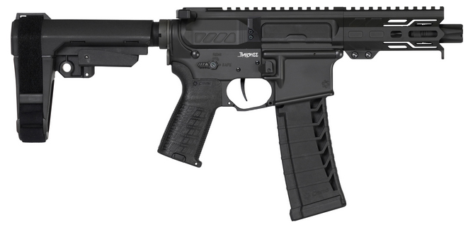 CMMG BANSHEE MK4 .22LR AR Pistol - 4.5" Barrel - Black