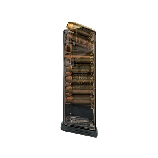 ETS Group Glock 23 .40 S&W 13-Round Magazine - Carbon Smoke