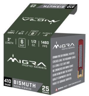 Migra Bismuth Mono 410GA Shotgun Shells - #6 Shot