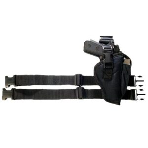 Bulldog Tactical Right Hand Leg Holster - Black